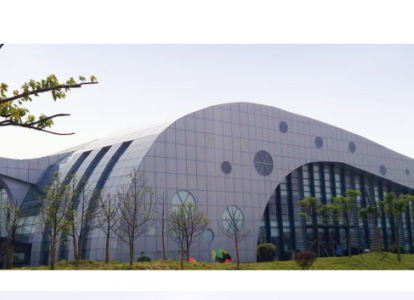 安达会议中心外景网架工程